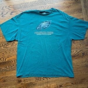 NFL Philadelphia Eagles Teal Short Sleeve Tee 2XL